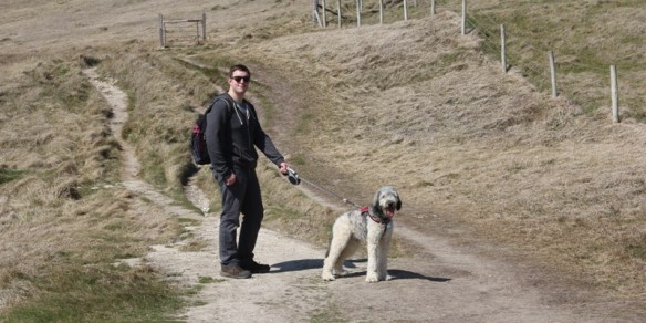 Me and Murphy. I'm on the left.